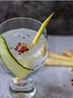 A picture of ‘Mocktail Lemongrass Gin and Tonic’.