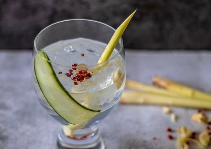 ‘Mocktail Lemongrass Gin and Tonic’