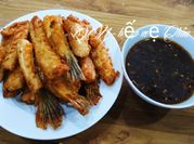 A picture of lườn cá hồi chiên giòn