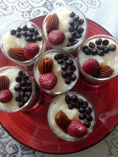 Una foto de Postre cremoso fácil
