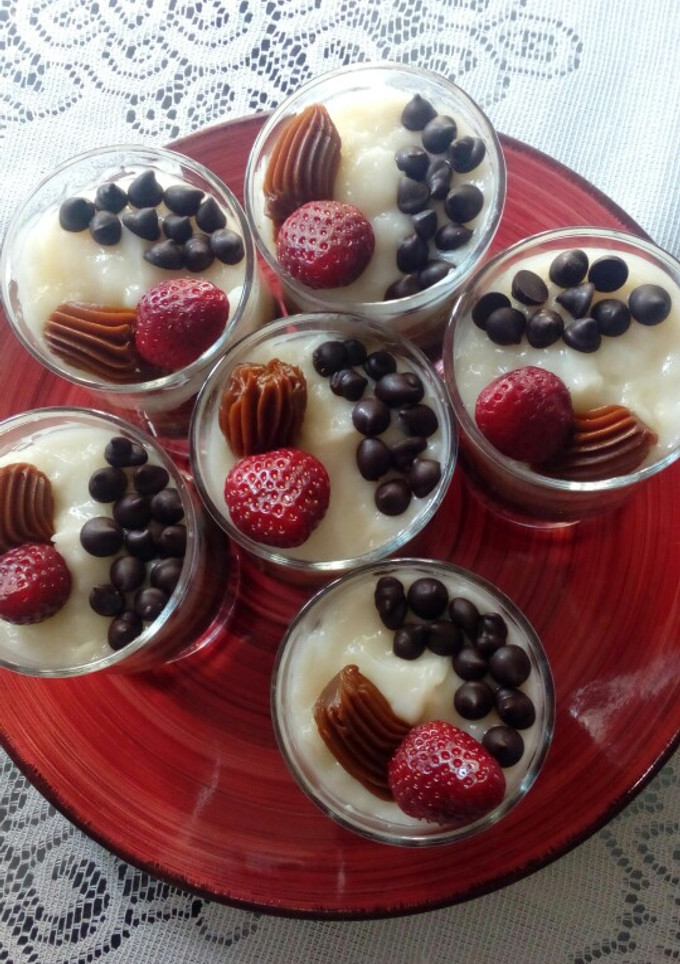 Una foto de Postre cremoso fácil