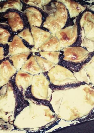 Une photo de Pâte feuilletée au Nutella (vous pouvez ajouter des noix ou...)