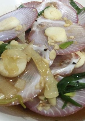 Foto resep Kerang Kipas Masak Saus Tiram