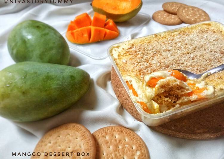 Mango dessert box