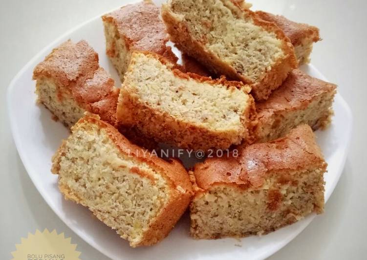 Bolu pisang tepung beras simpel dan enak😋