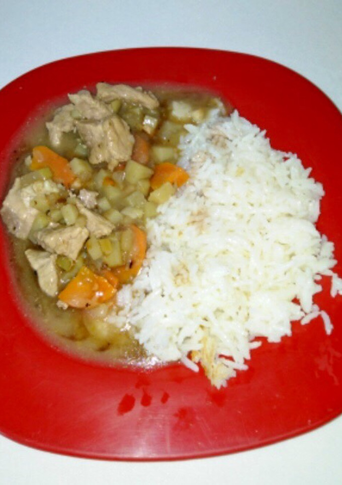 Una foto de Curry japonés