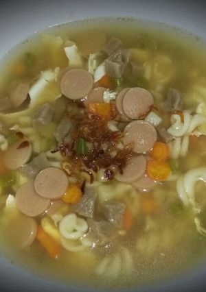 Foto resep Sop Tim lo Makaroni