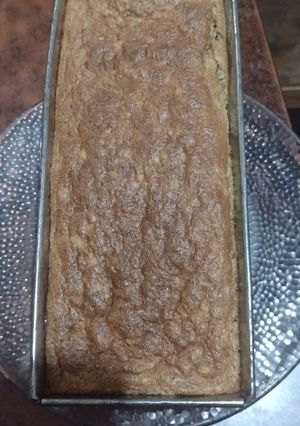 Una foto de Bizcocho de avena y banana