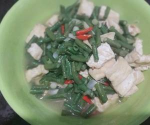 Resep Mudah Tumis kacang panjang dan tahu Enak Sederhana Resep Mudah Tumis kacang panjang dan tahu Enak Sederhana
