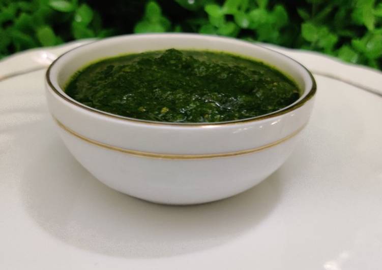 Recipe of Favorite Green chutney