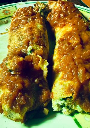 Una foto de Canelones de ricota y espinaca