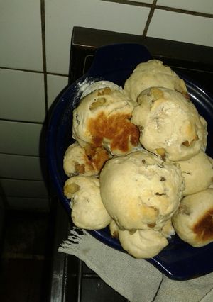 Una foto de Pancito con chicharrón