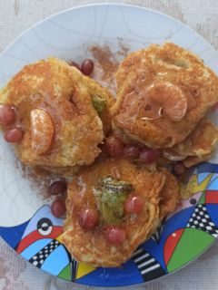 Φωτογραφία της συνταγής Pancakes με γιαούρτι (Greek yogurt pancakes)