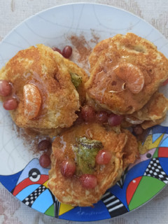 Φωτογραφία της συνταγής Pancakes με γιαούρτι (Greek yogurt pancakes)