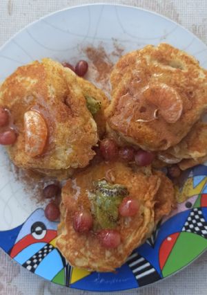 Φωτογραφία της συνταγής Pancakes με γιαούρτι (Greek yogurt pancakes)
