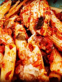 A picture of Chicken Parmesan Pasta.