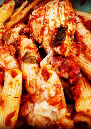 A picture of Chicken Parmesan Pasta.