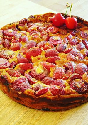 Une photo de Clafoutis aux cerises 🍒