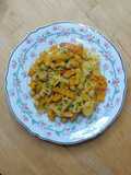 🍲One pot Farfalle poivron potimarron