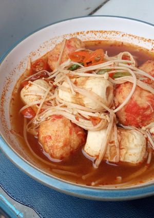 Foto resep Tomyum campur