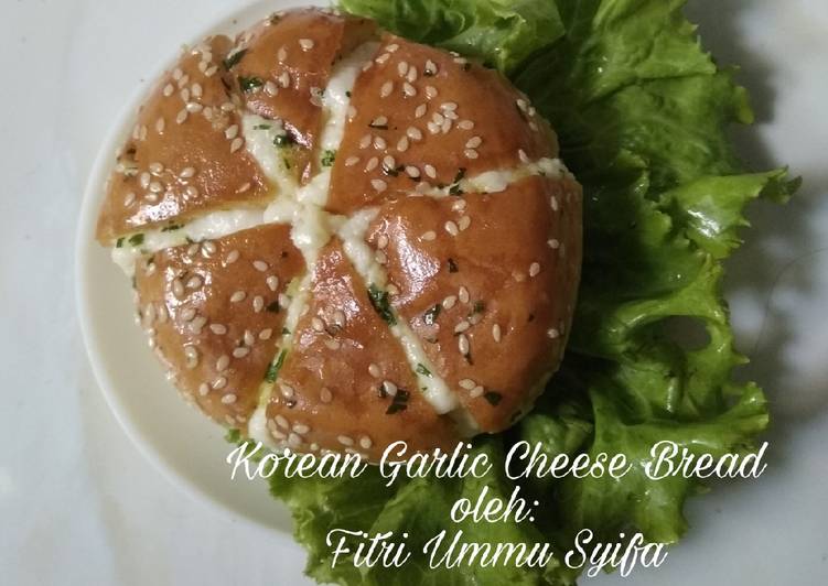 Resep Korean Garlic Cheese Bread, Sempurna