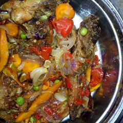 A picture of Prepared chicken.