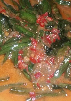 Foto resep Genjer kuah pedas