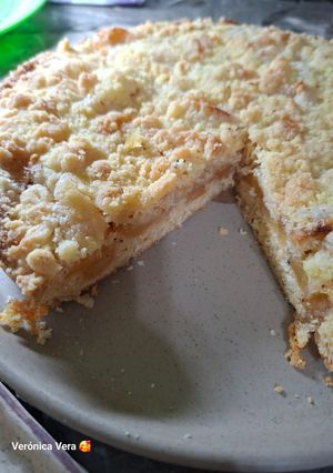 Una foto de Crumble de manzana 🍎 sin tacc!