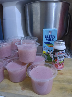 Foto resep Puding Stroberi Yoghurt