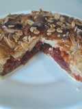 Pay de dulce guayaba y frutos secos