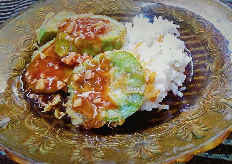 Terong Crispy Siram Saus Thai