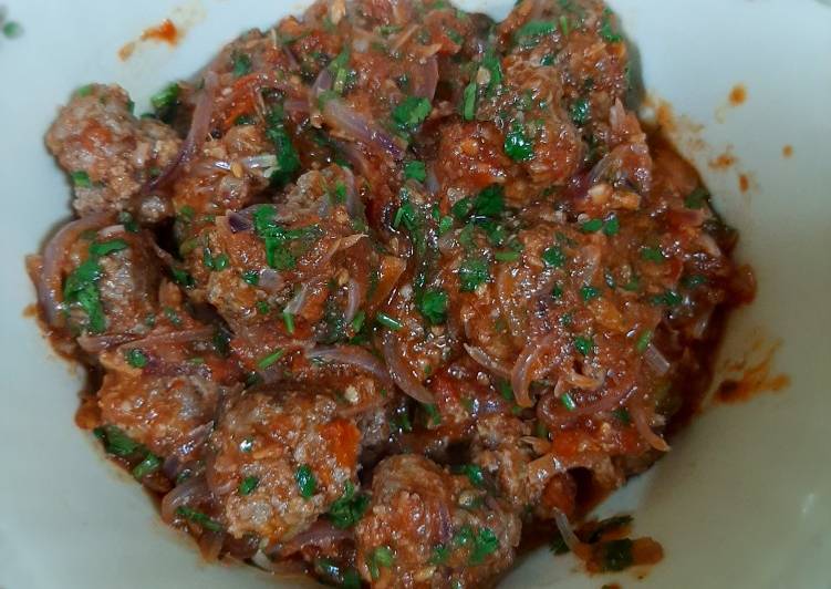Recipe of Delicious Meatball sauce