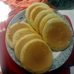 A picture of coconut pancake.