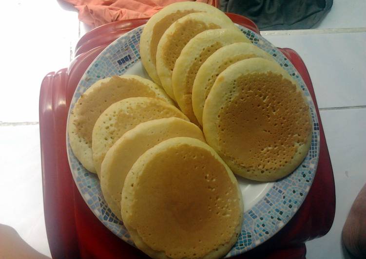 How to Prepare Super Quick Homemade coconut pancake