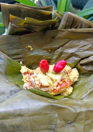 Foto resep Botok Udang Tahu
