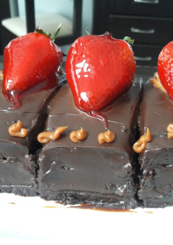 Una foto de Torta húmeda de chocolate
