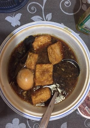 Foto resep Semur Tahu Telor