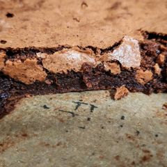 A picture of Delicious Dark Chocolate Brownies.