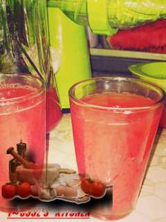 A picture of Watermelon juice.
