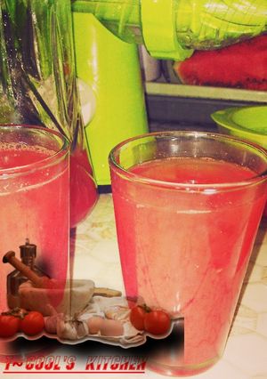 A picture of Watermelon juice.