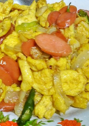 Foto resep #1. Orak Arik Telur Sosis #BikinRamadanBerkesan