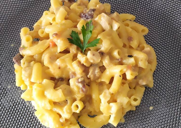 Resep Mac n Chick-Cheese Jadi, Lezat