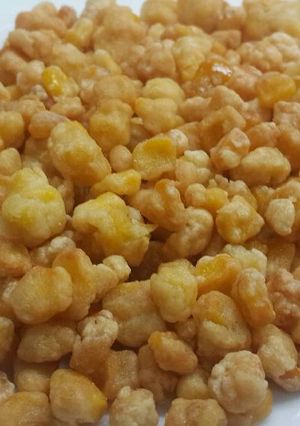 Hình của món Ngô chiên bơ (giòn như ngoài hàng).