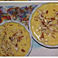 A picture of Mango Sago Kheer.