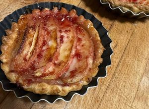 Une photo de Tartelettes aux pommes express à l'air fryer