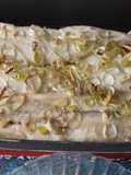 Palometa con Calabacines al horno