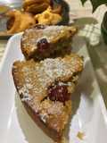 Eggless coffee cake