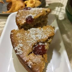 Eggless coffee cake A picture of Eggless coffee cake.