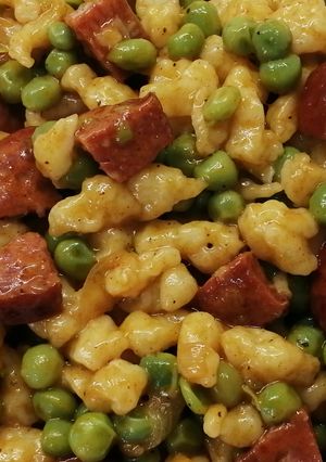 Borsó pörkölt gazdagon recept fotója
