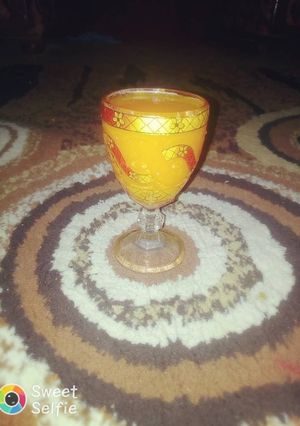A picture of Carrot juice.